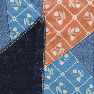 Брюки джинсовые Gingersnaps "Harley Patchwork", синие